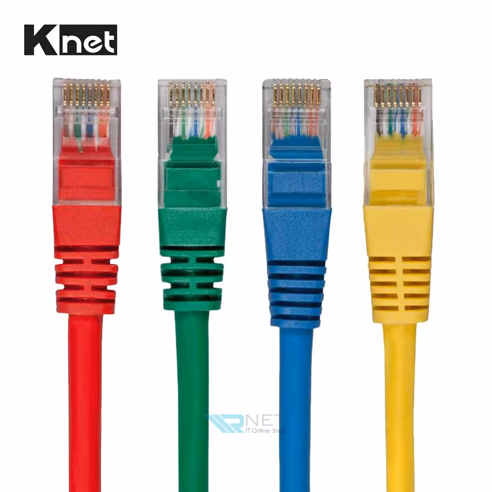 پچ کورد 1 متری شبکه Cat6 UTP کی نت K-net