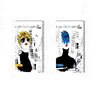 دفتر 100 برگ عرش مدل کلاسیک جلد پرسی کد 8