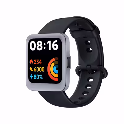 برچسب ماهوت طرح Matte-Silver مناسب برای ساعت هوشمند شیائومی Redmi Watch 2 Lite