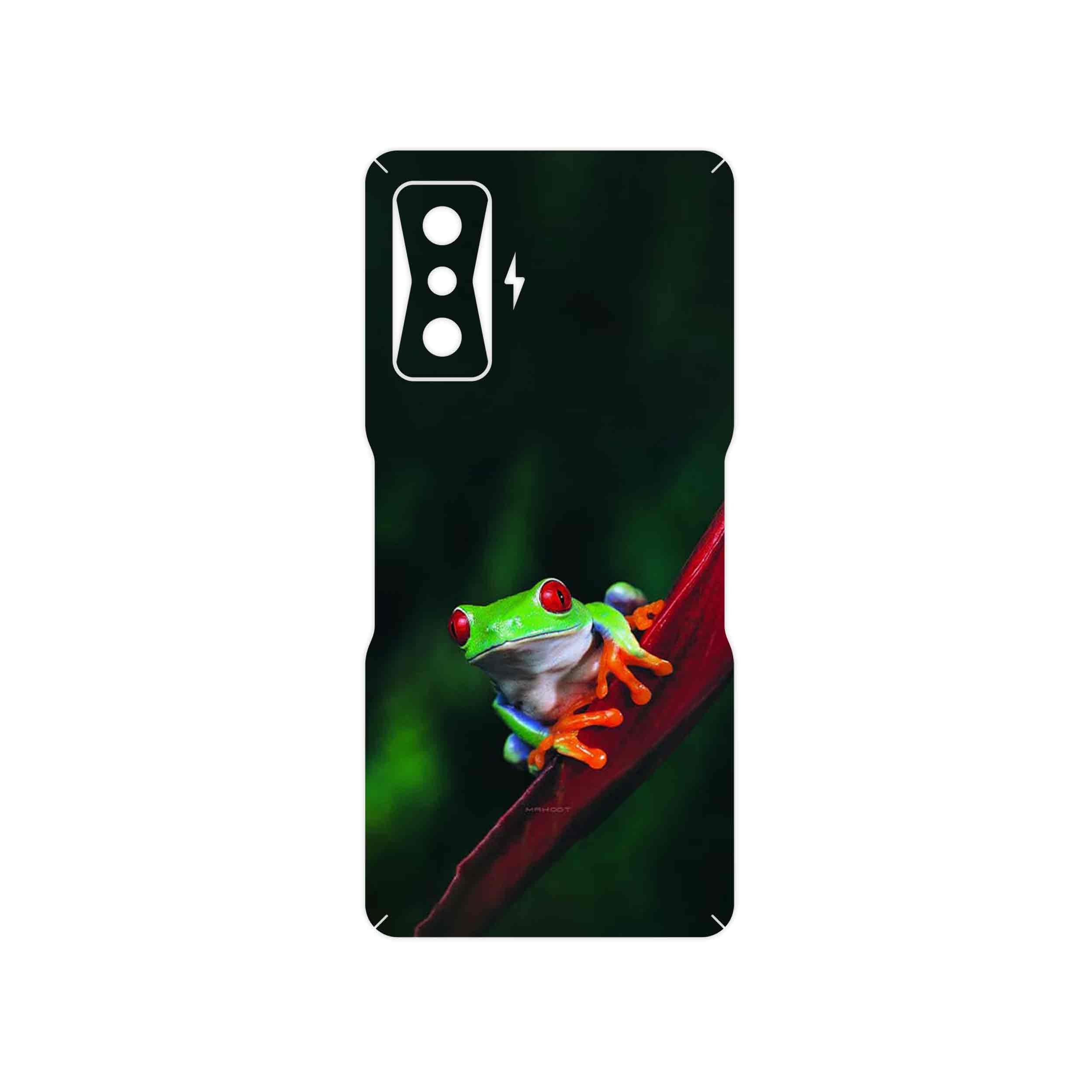 برچسب پوششی ماهوت مدل Frog مناسب برای گوشی موبایل شیائومی Poco F4 GT 5G