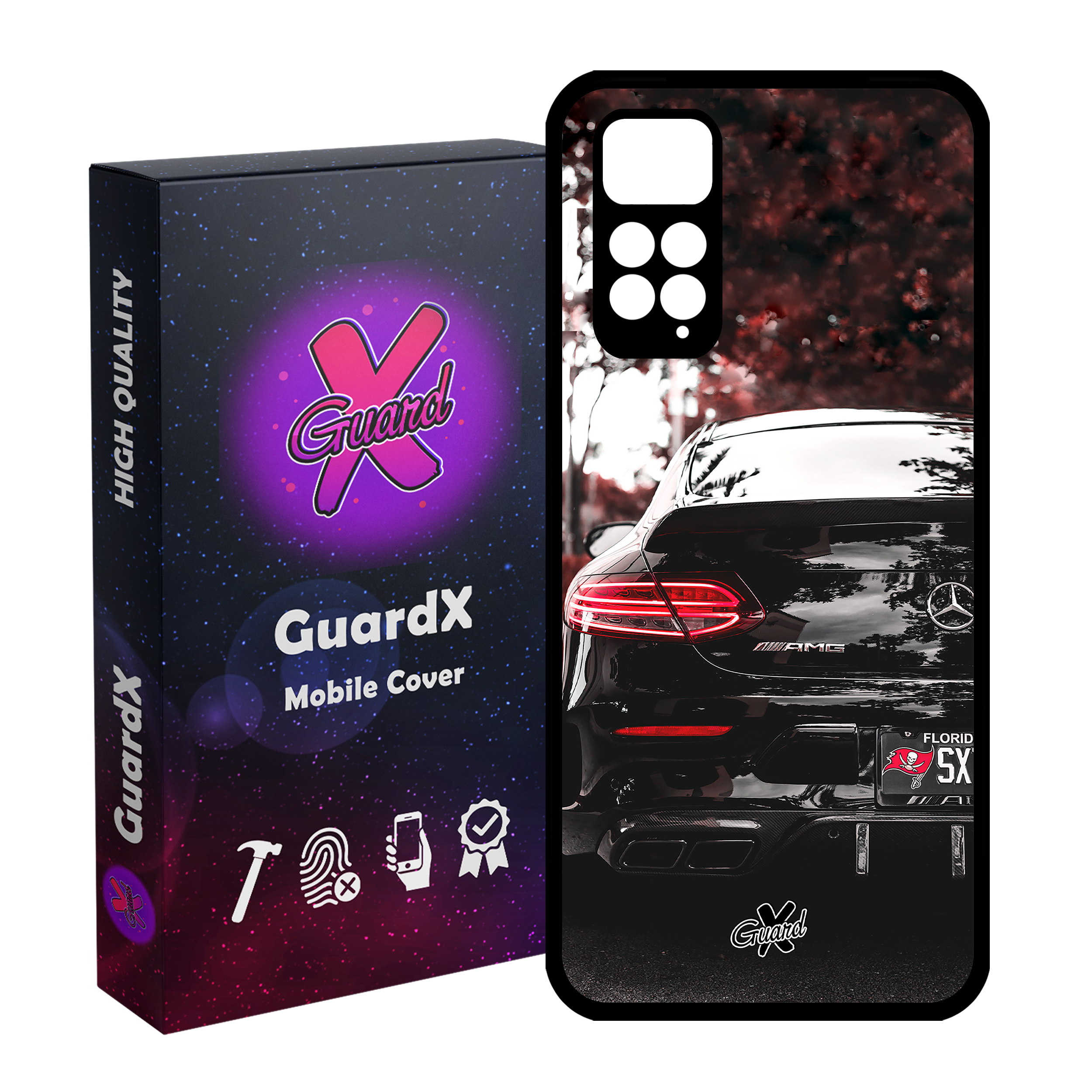 کاور گارد ایکس طرح Benz مدل Glass10350 مناسب برای گوشی موبایل شیائومی Redmi Note 11S/ Note 11 4G