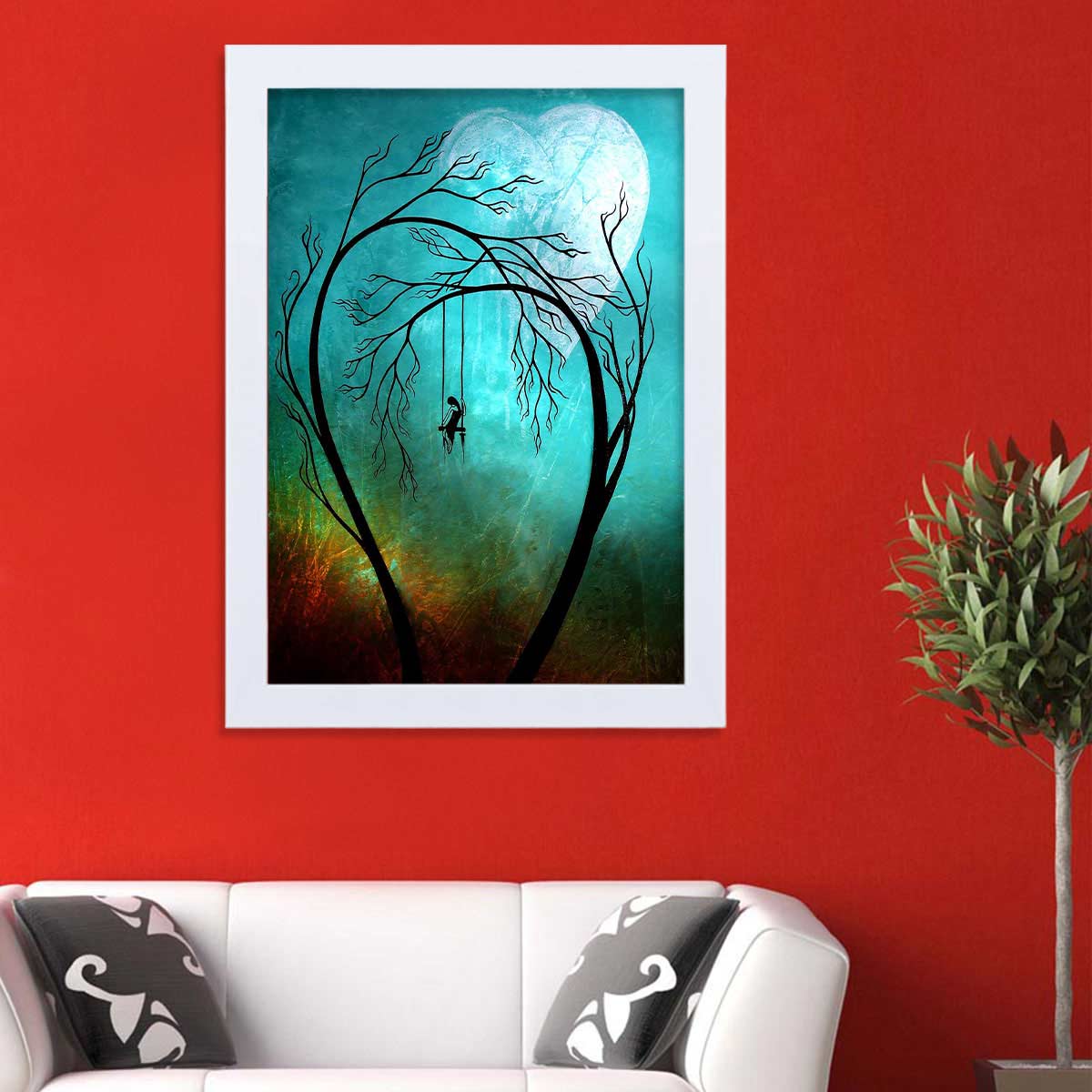 تابلو گالری استاربوی مدل تنهایی هنری HL232