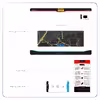 برچسب پوششی ماهوت مدل Graphite-Gold-Marble مناسب برای تبلت اپل iPad Air 2013 A1476