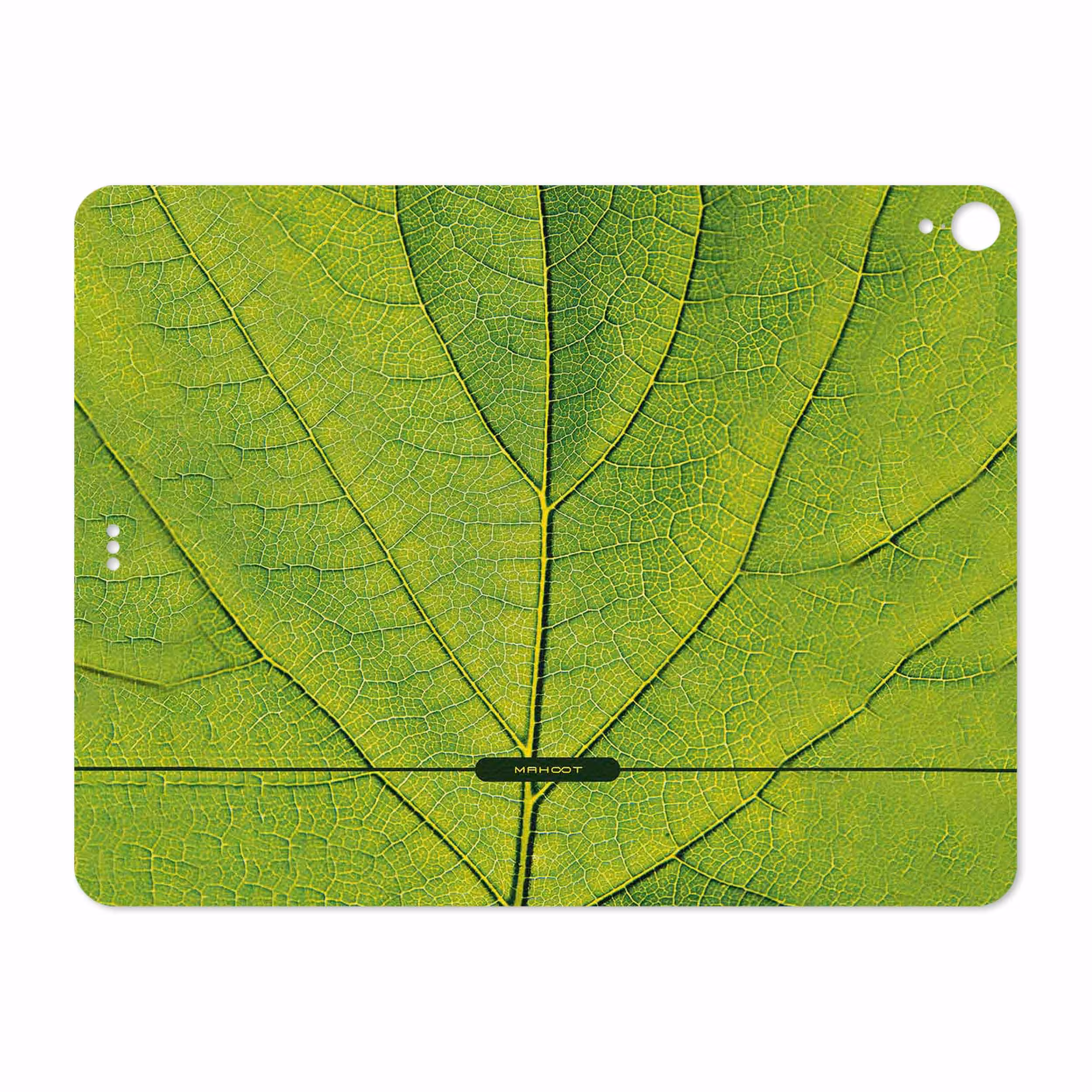 برچسب پوششی ماهوت مدل Leaf-Texture مناسب برای تبلت اپل iPad Pro 12.9 (GEN 3) 2018 A1895
