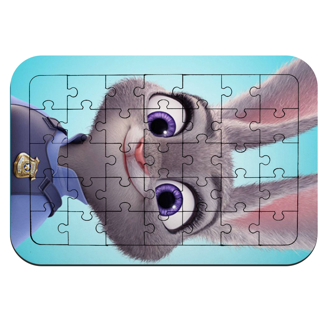 پازل 35 تکه طرح انیمیشن زوتوپیا مدل NI573