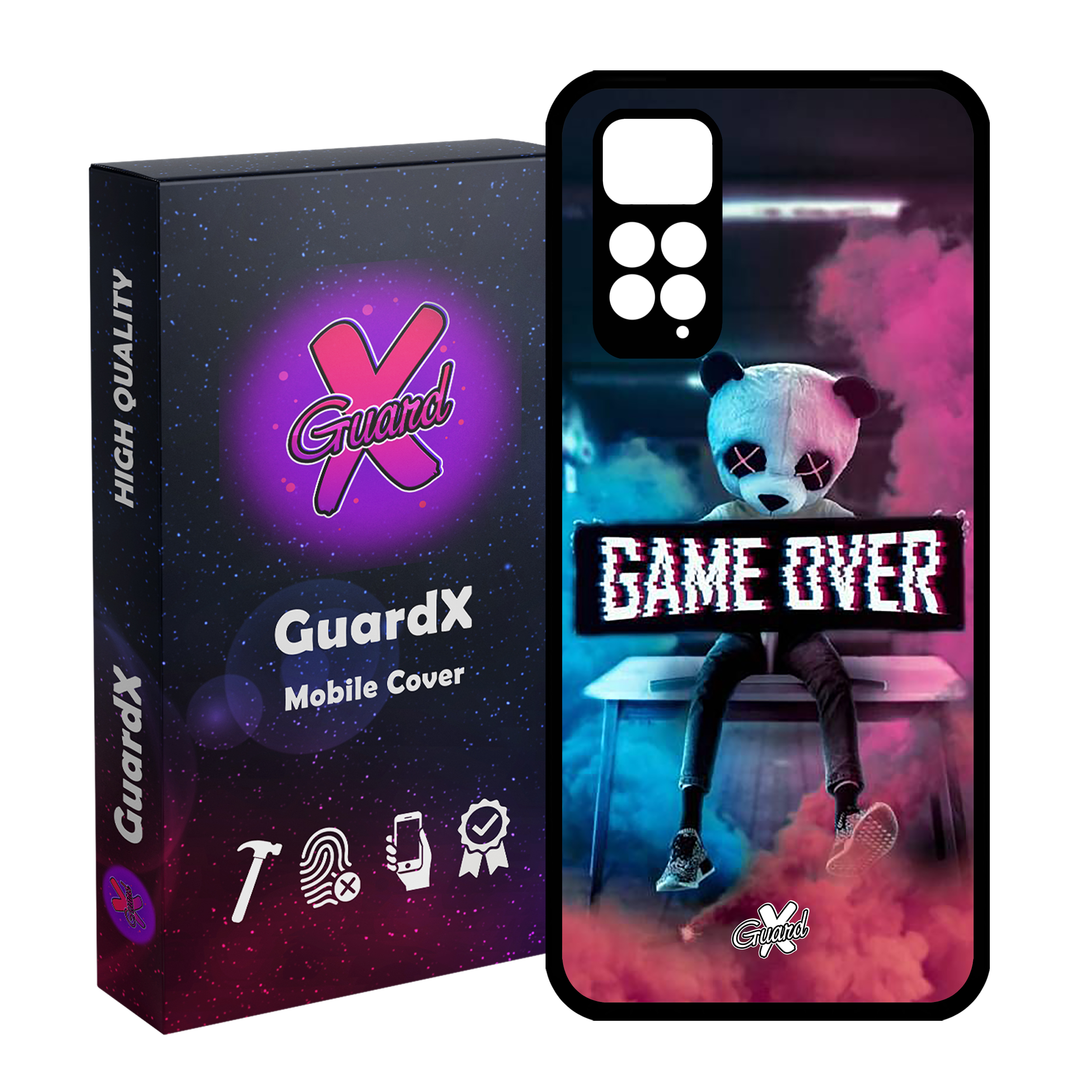 کاور گارد ایکس طرح Panda مدل Glass10029 مناسب برای گوشی موبایل شیائومی Redmi Note 11S/ Note 11 4G