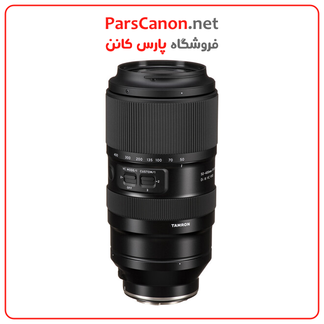 لنز تامرون مانت سونی Tamron 50-400mm f/4.5-6.3 Di III VC VXD Lens for Sony E