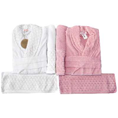 سرویس حوله پالتویی 6 تکه ازدیلک مدل Adria