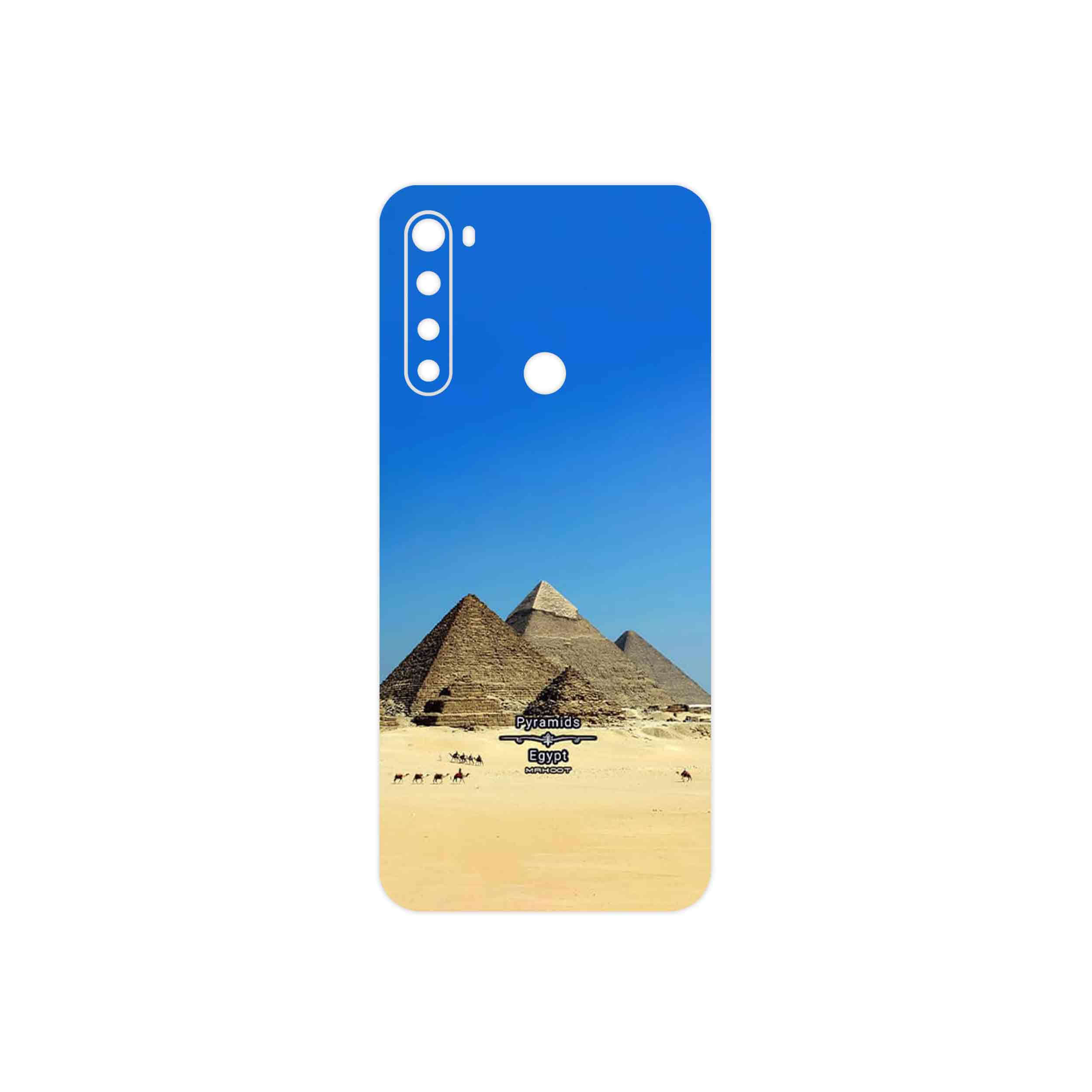 برچسب پوششی ماهوت مدل Pyramids of Egypt مناسب برای گوشی موبایل شیائومی Redmi Note 8T