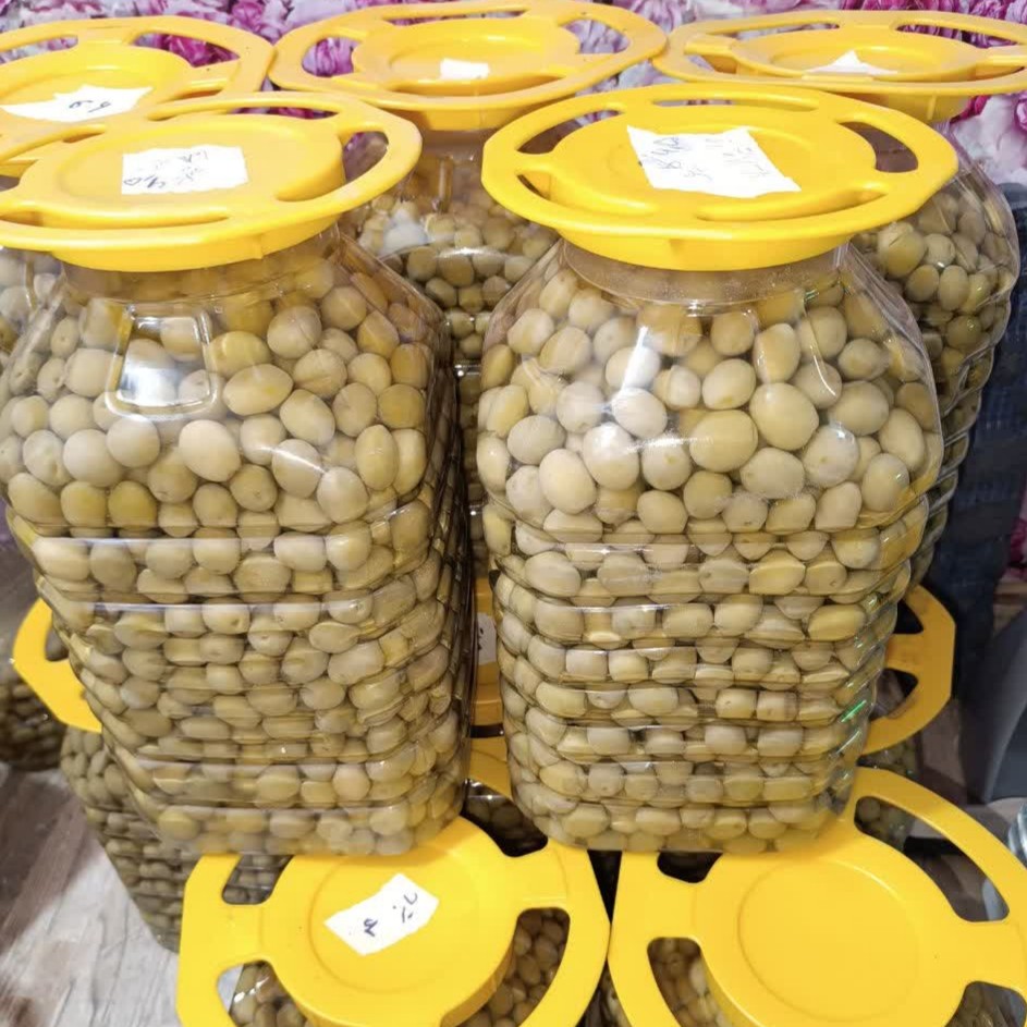 زیتون کنسروی نخودی بادامی (خیلی ریز)