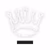 چراغ رومیزی ریموت دار مدل THRONE-GL_WHT-GLASS
