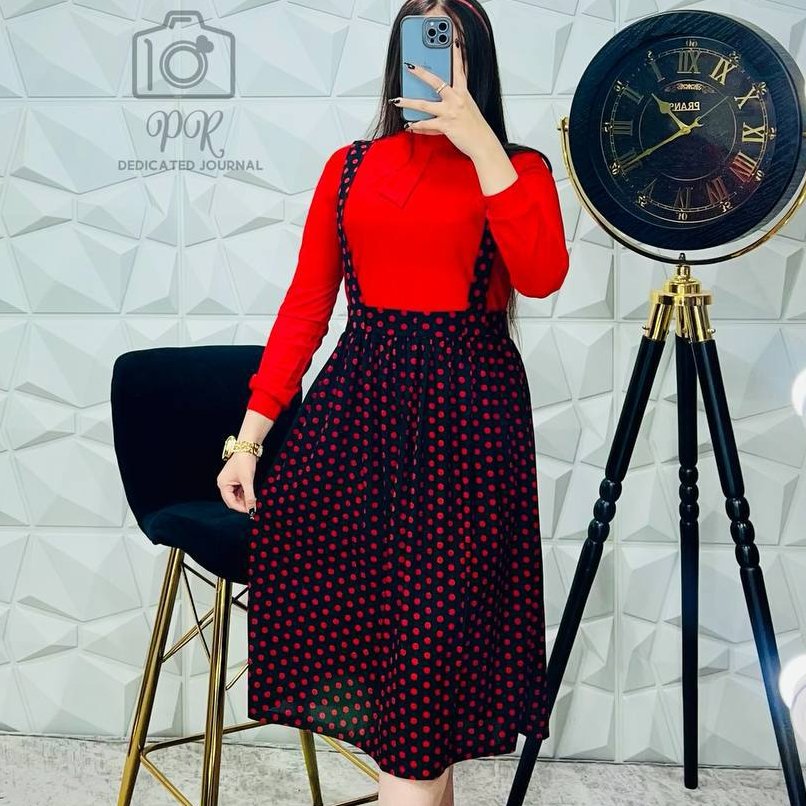 شومیز دامن پیشبندی