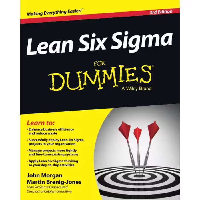 کتاب Lean Six Sigma For Dummies 3e اثر John Morgan انتشارات For Dummies