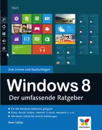 خرید و دانلود نسخه کامل کتاب Windows 8: Der umfassende Ratgeber