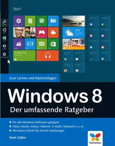 خرید و دانلود نسخه کامل کتاب Windows 8: Der umfassende Ratgeber