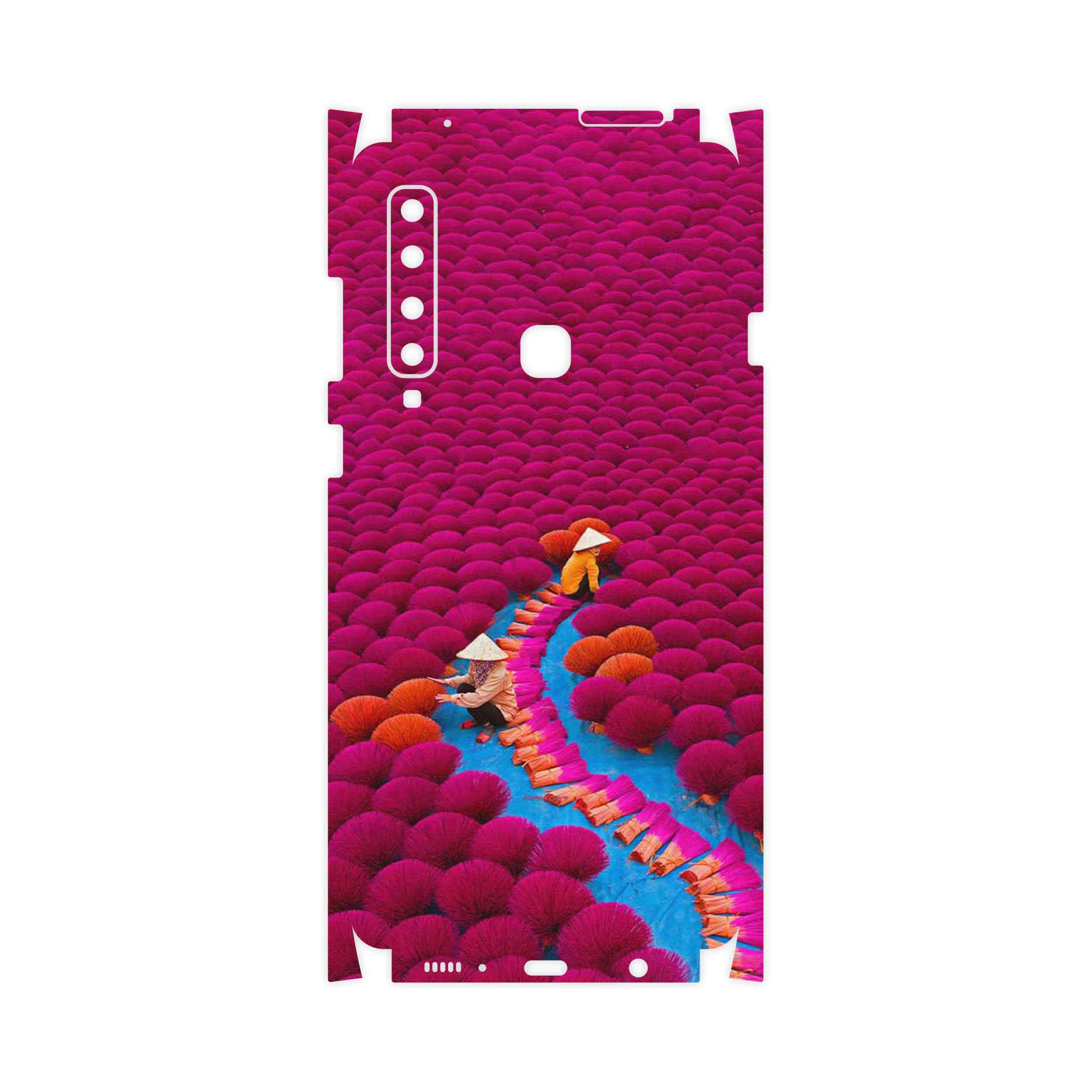 برچسب پوششی ماهوت مدل Vietnam Incense Wood Farms-FullSkin مناسب برای گوشی موبایل سامسونگ Galaxy A9 2018