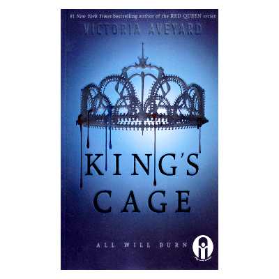 کتاب Red Queen 3 Kings Cage اثر Victoria Aveyard انتشارات الوندپویان