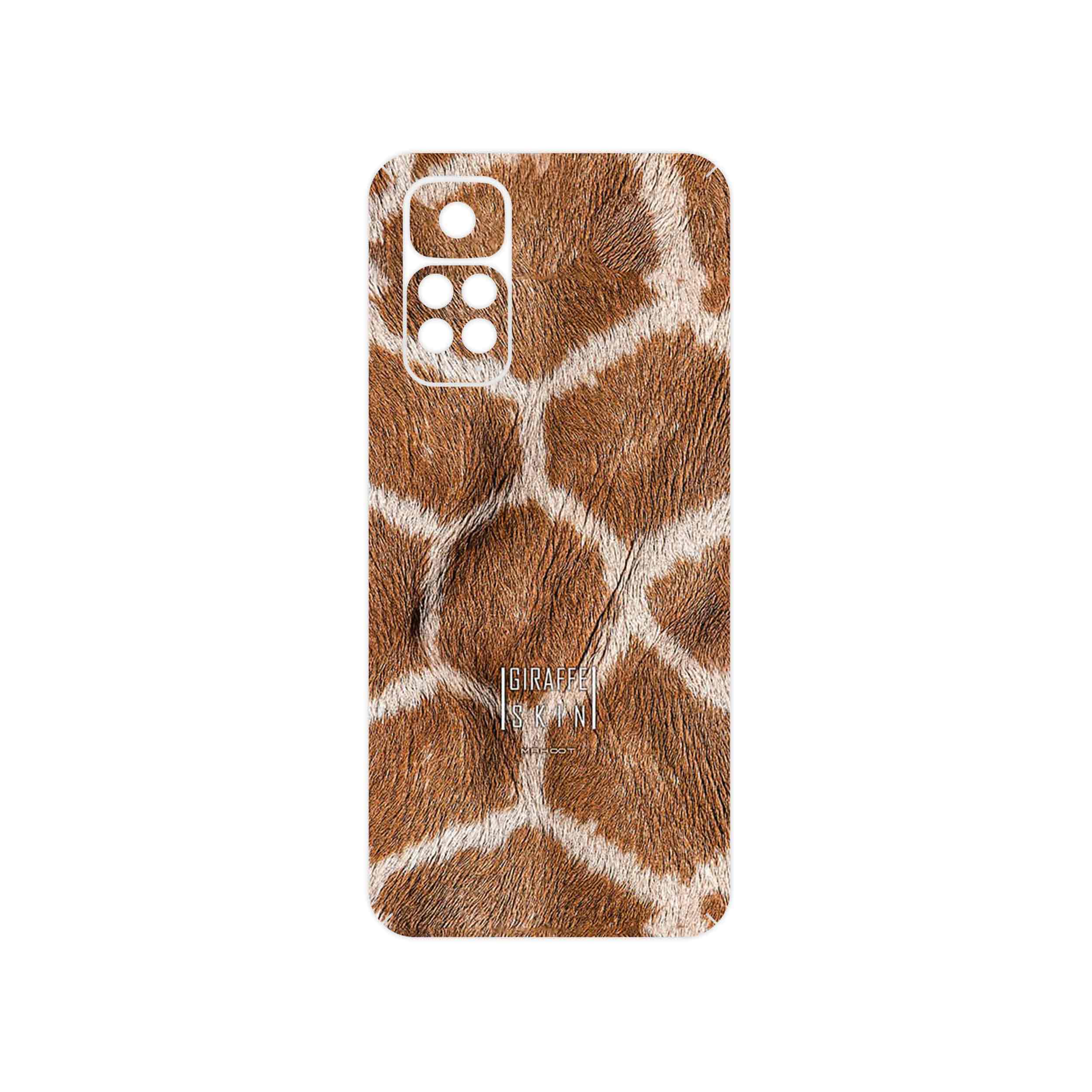برچسب پوششی ماهوت مدل Giraffe Skin مناسب برای گوشی موبایل شیائومی Redmi Note 11S