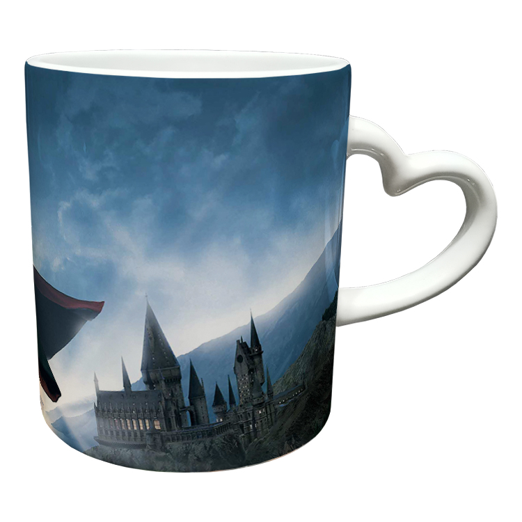 ماگ مدل دسته قلبی طرح هری پاتر کد 61