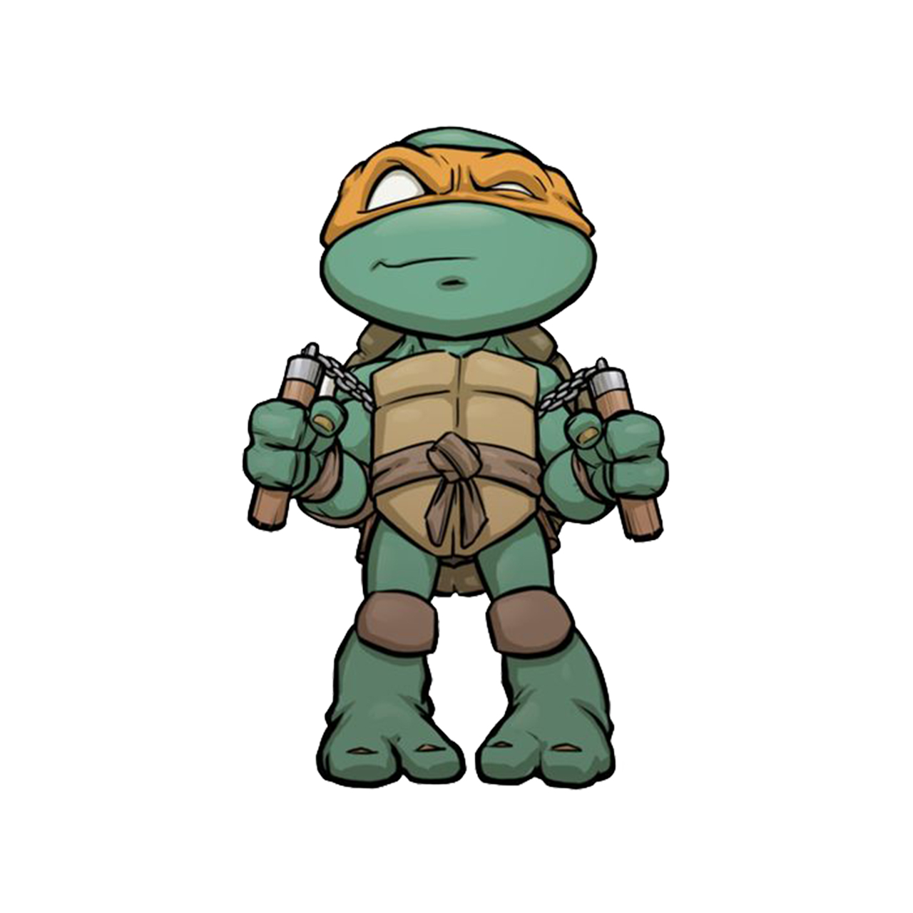 استیکر تزئینی موبایل طرح لاک پشت های نینجا کد 497