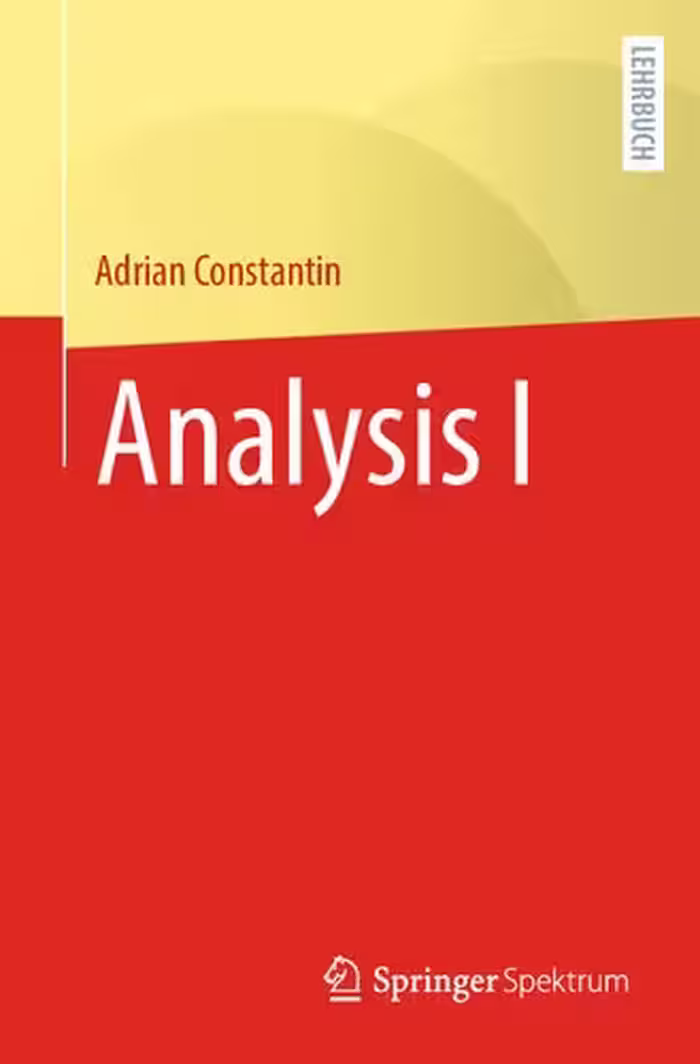 خرید و دانلود نسخه کامل کتاب Analysis I
