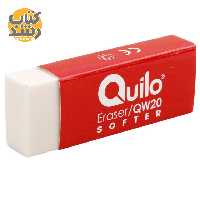 پاک کن سفید و مشکی بزرگ کوییلو Quilo کد QW20