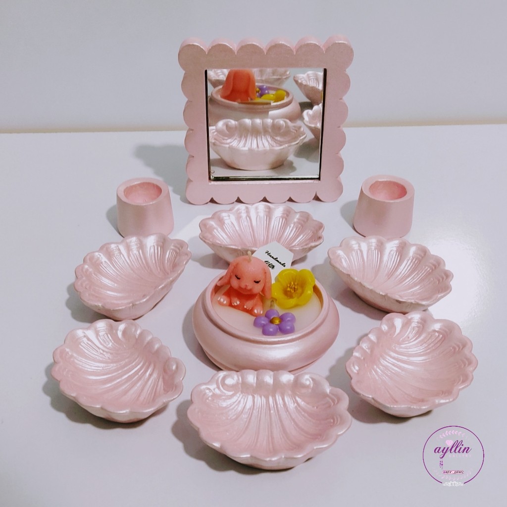 هفت سین صدفی صورتی