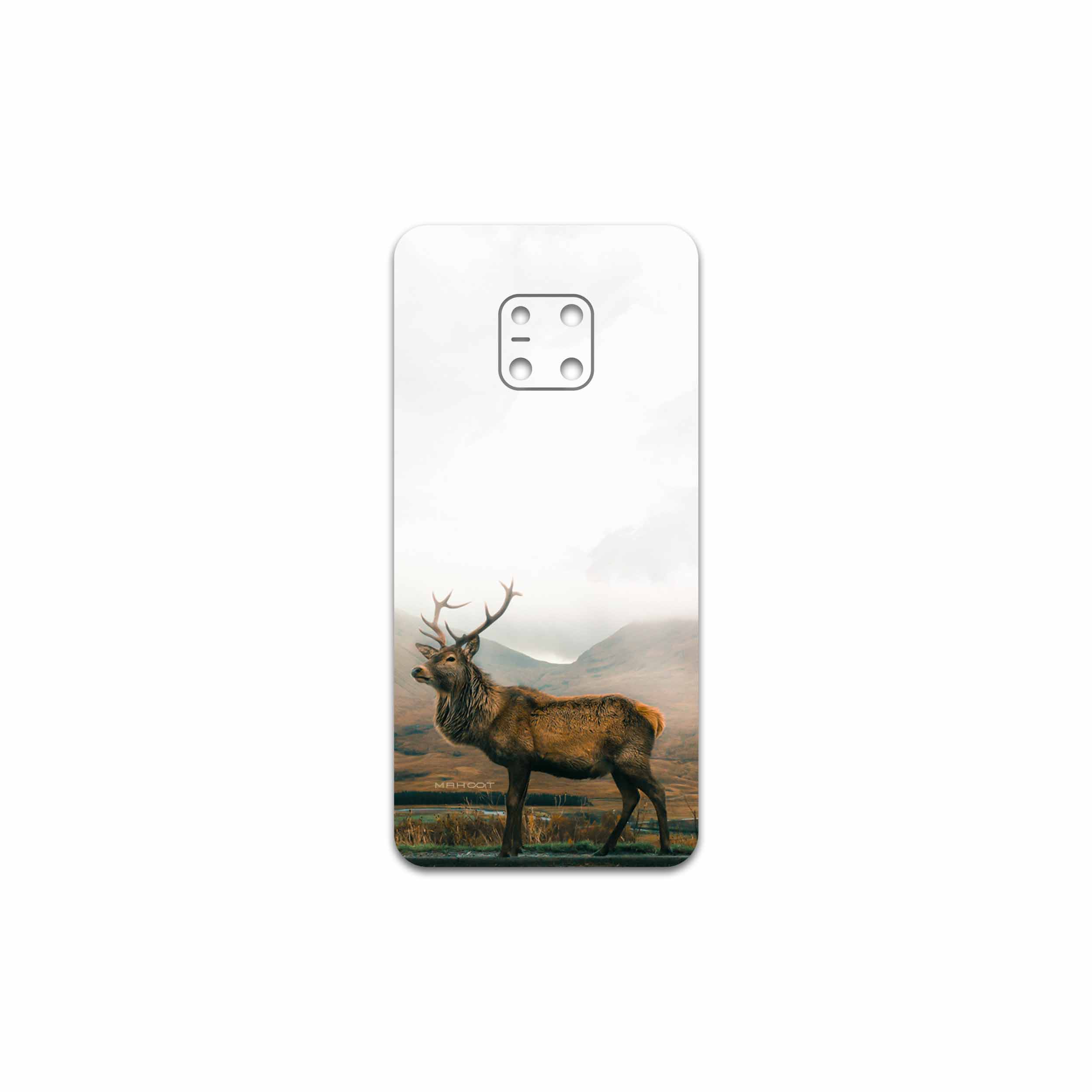 برچسب پوششی ماهوت مدل Horned Deer مناسب برای گوشی موبایل هوآوی Mate 20 Pro