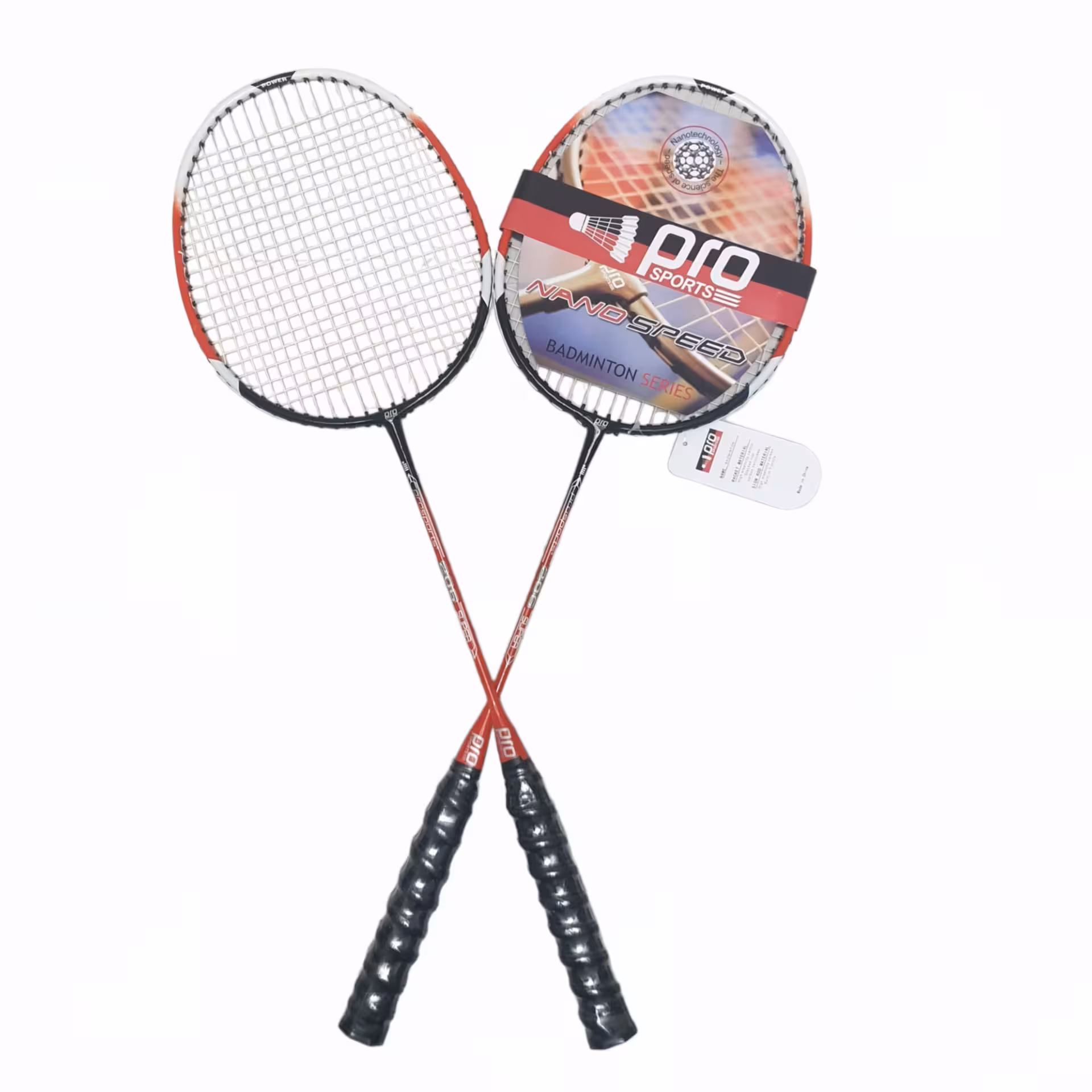 راکت بدمینتون مدل prosports 206 بسته 2 عددی
