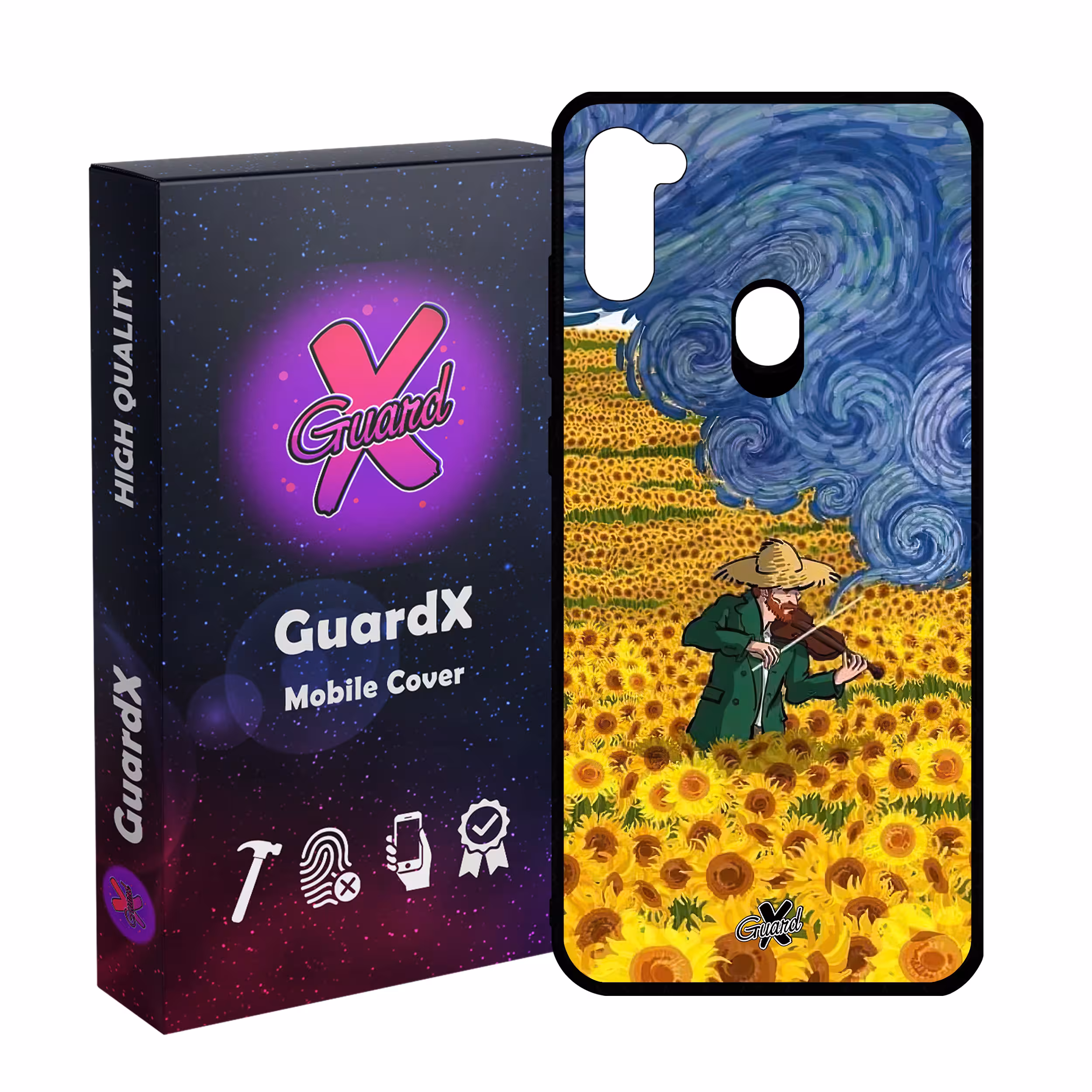 کاور گارد ایکس طرح Art مدل Glass10580 مناسب برای گوشی موبایل سامسونگ Galaxy A11/M11