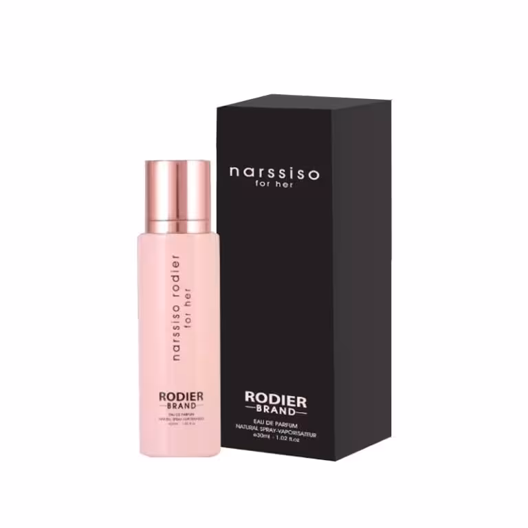 عطر جیبی زنانه رودیر مدل narssiso for her حجم 30 میلی لیتر