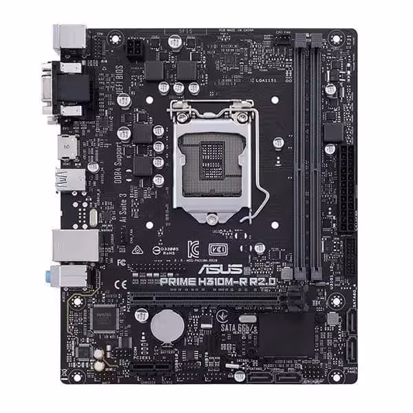 خرید و قیمت مادربرد ایسوس مدل ASUS PRIME H310M-R R2.0 - آسیا لپتاپ