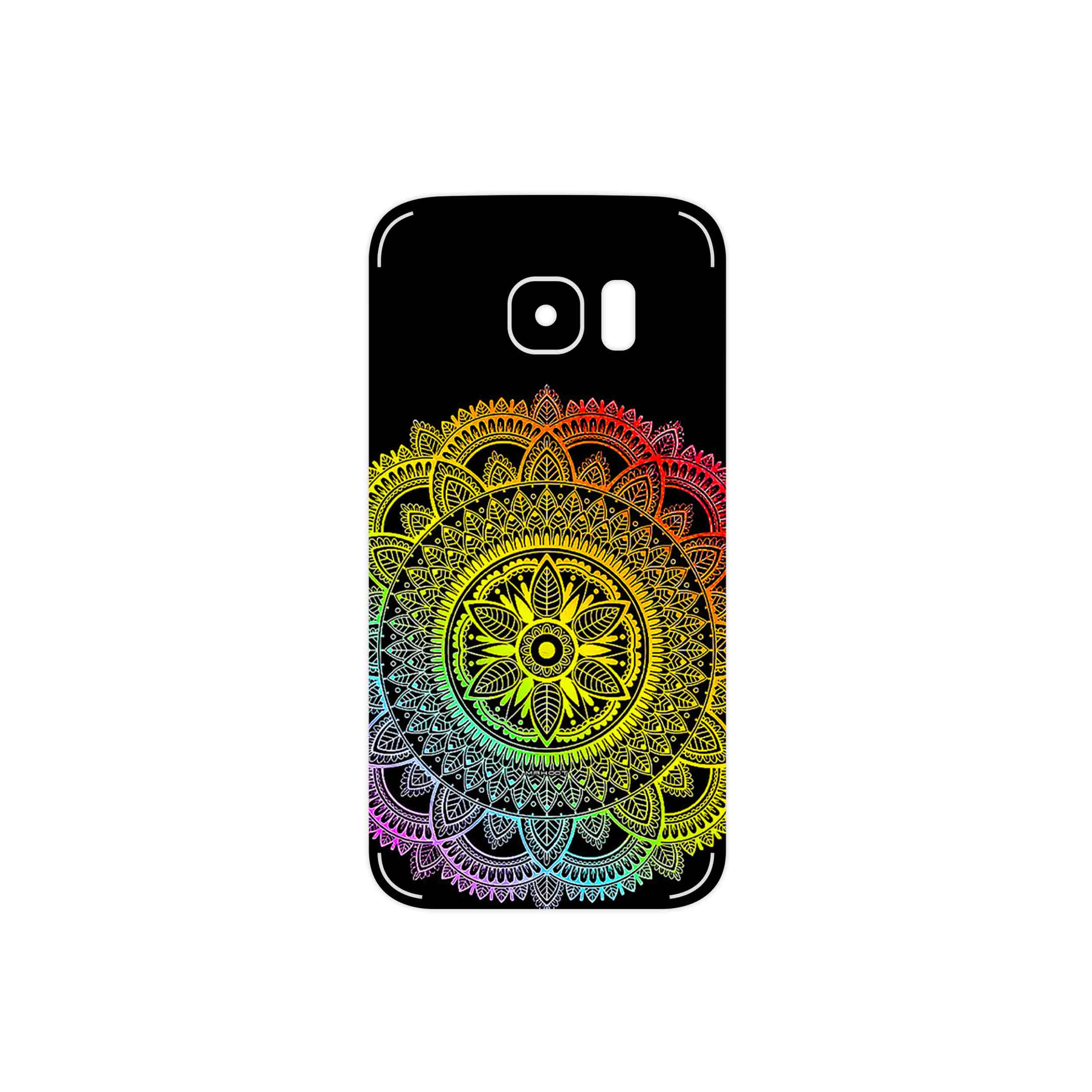 برچسب پوششی ماهوت مدل Mandala Design 4 مناسب برای گوشی موبایل سامسونگ Galaxy S7
