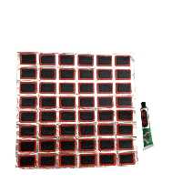 چسب و وصله پنچرگیری دوچرخه مدل 48 عددی | چاوه