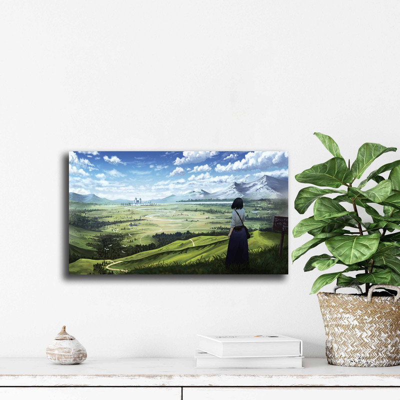 تابلو شاسی دنیای قاب مدل  انیمه anime | دنیای قاب