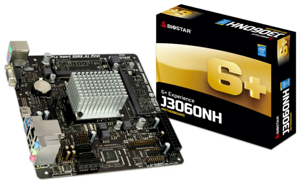 مادربورد بایواستار J3060NH Ver  6 x