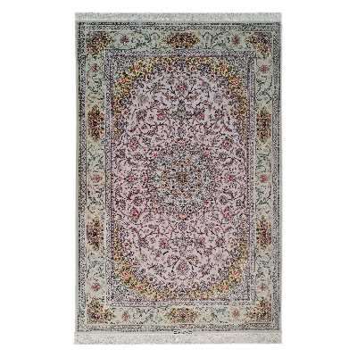 فرش دستبافت چهار متری اصفهان موسی الرضایی کد 1077