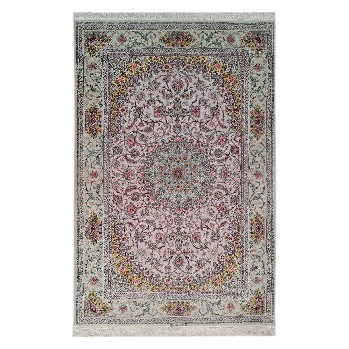 فرش دستبافت چهار متری اصفهان موسی الرضایی کد 1077