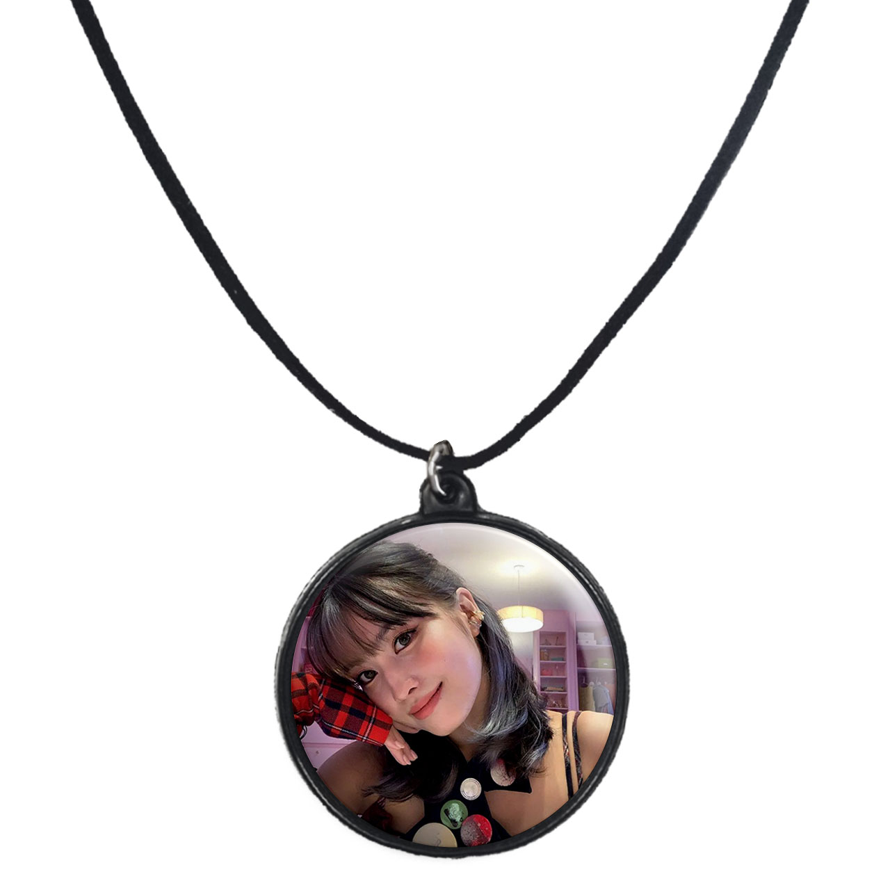 گردنبند پرمانه طرح تو ایس کد pmb.19669 مدل دو طرفه