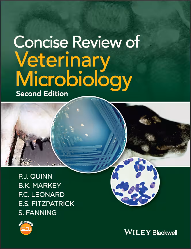 خرید و دانلود نسخه کامل کتاب Concise Review of Veterinary Microbiology Second Edition - PDF