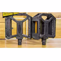 پدال رکاب دوچرخه OK HF-827 پهن پلاستیکی میخ دار 🚴‍♂️