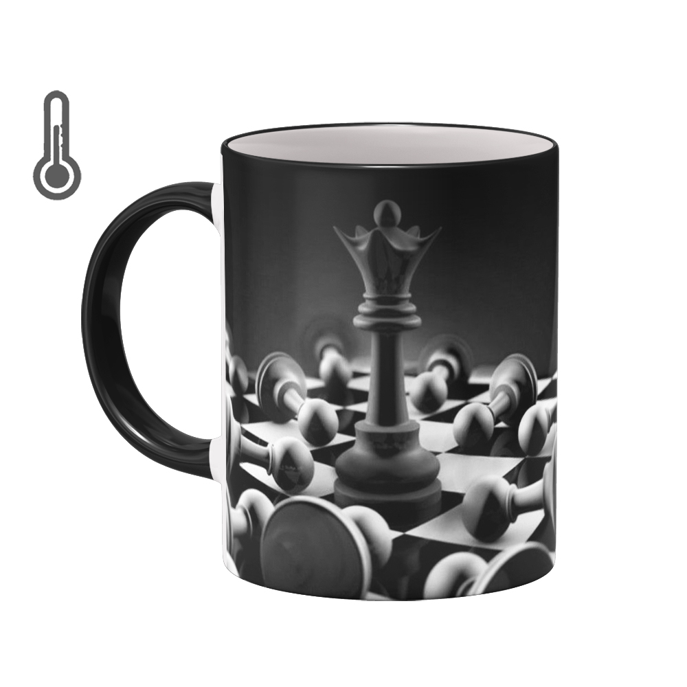 ماگ حرارتی بیگ ماگ مدل شطرنج کد 3186