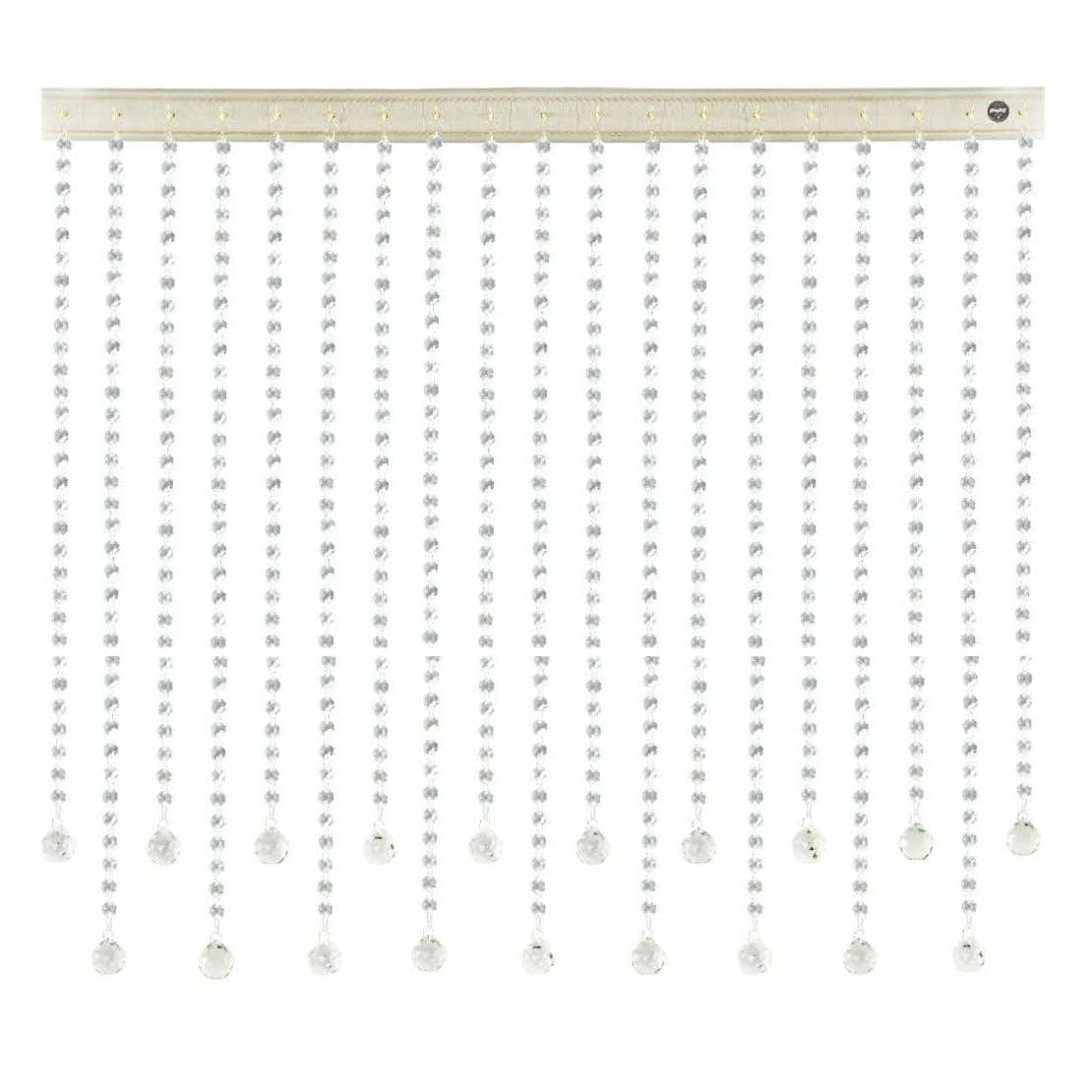 پرده آریا کریستال مدل کوتاه و بلند سایز 100x70 سانتی متر