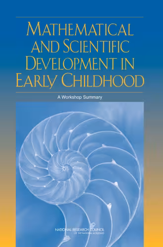 خرید و دانلود نسخه کامل کتاب Mathematical and Scientific Development in Early Childhood: A Workshop Summary