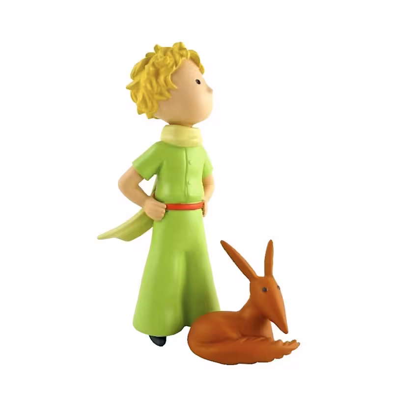 فیگور شازده کوچولو به همراه روباه اورجینال  the little prince figure (پس کرایه)