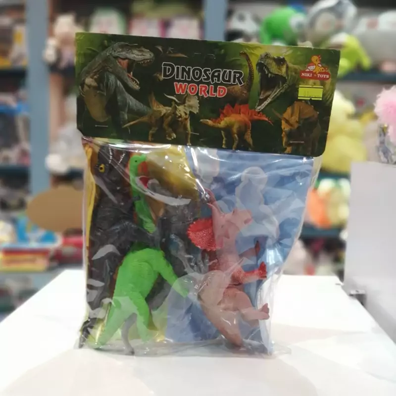 اسباب بازی فیگور پک حیوانات پک دایناسور به همراه سفره