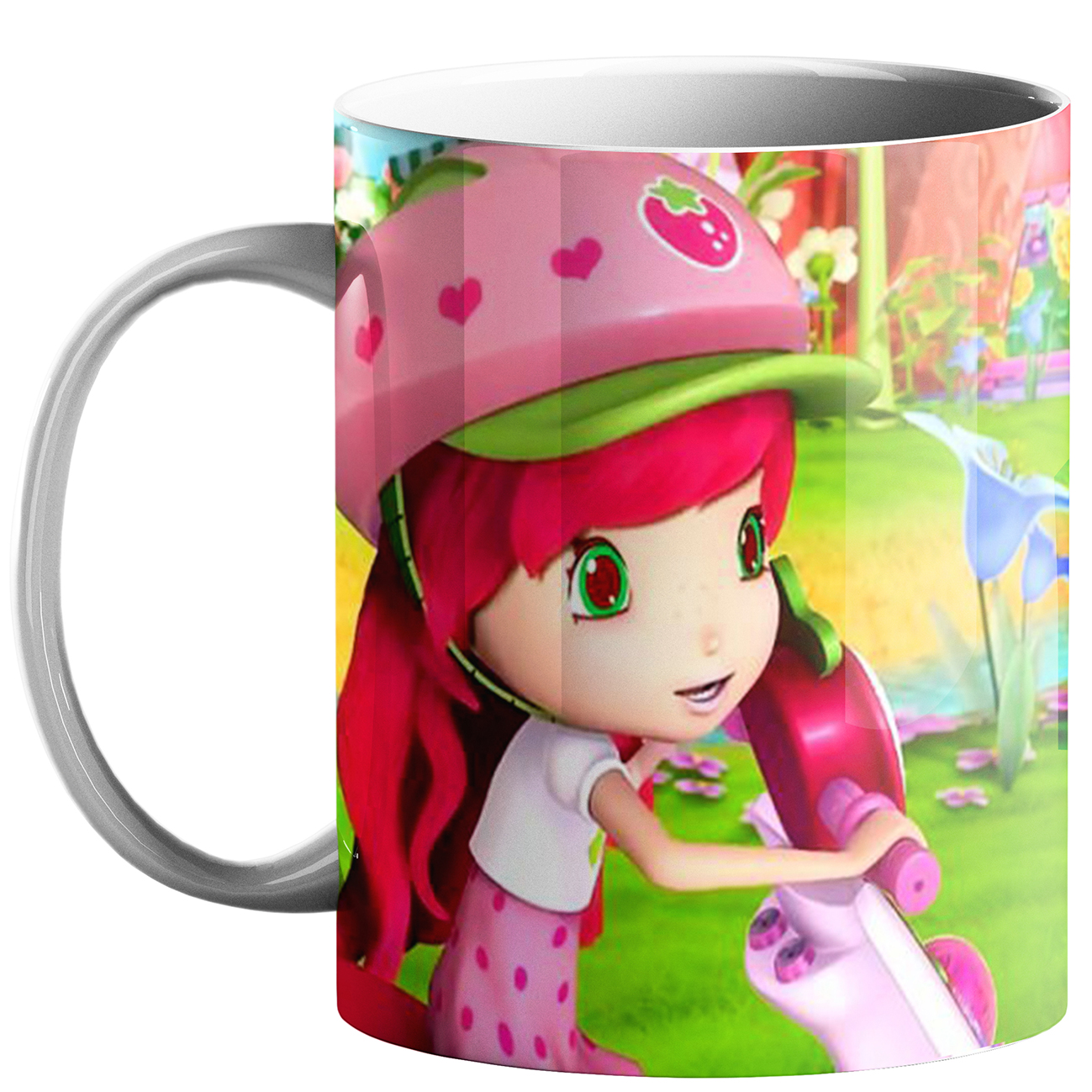 ماگ طرح دختر توت فرنگی کد to1