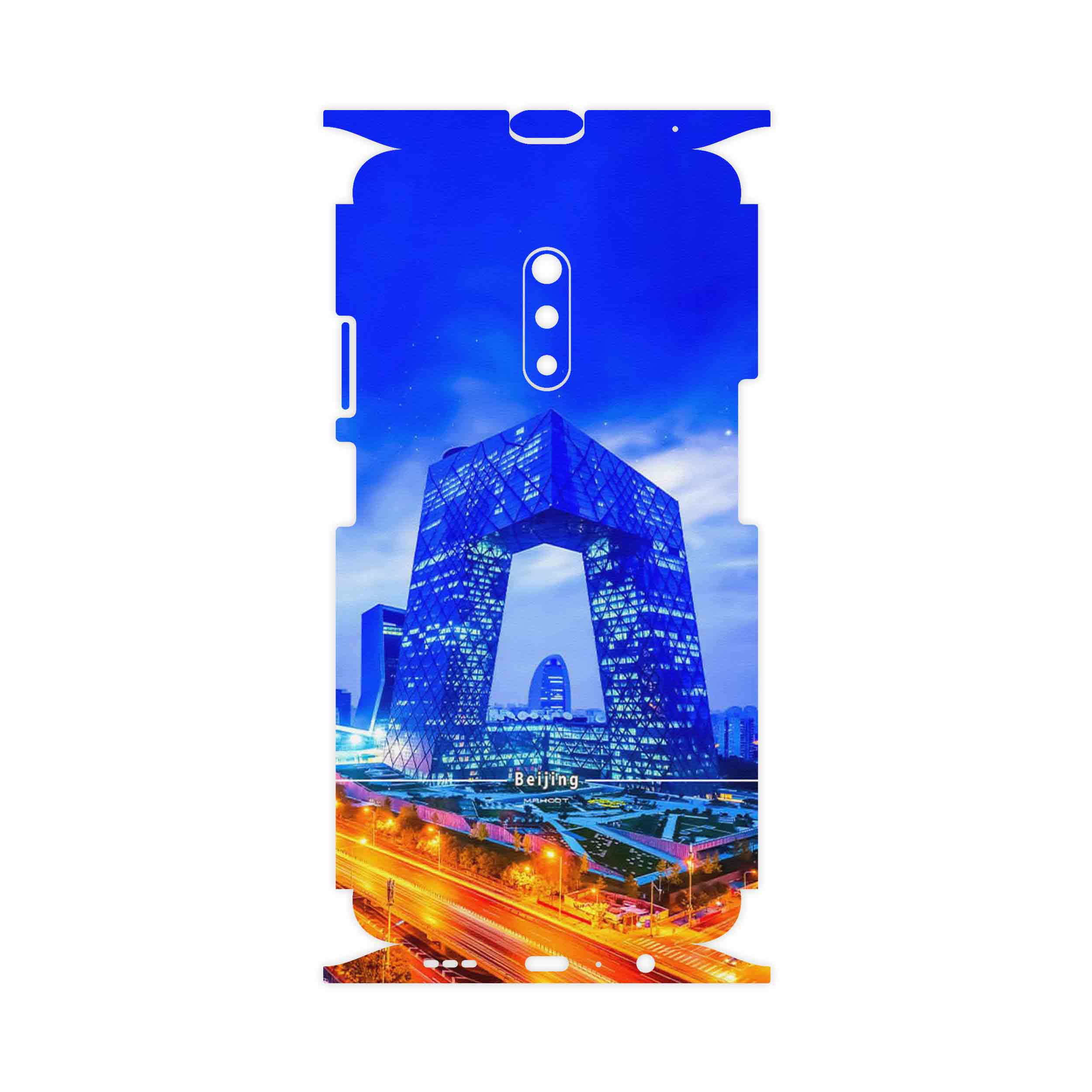 برچسب پوششی ماهوت مدل Beijing city-FullSkin مناسب برای گوشی موبایل اپو Realme X