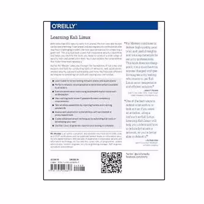 کتاب Learning Kali Linux: security testing, penetration testing, and ethical hacking اثر Ric Messier انتشارات نبض دانش