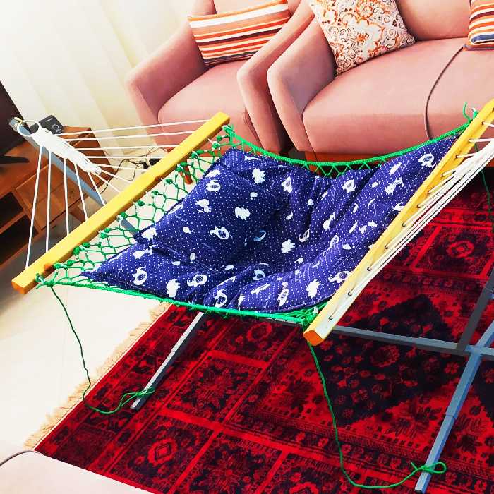 گهواره سنتی لمتاب مدل پرنیان 